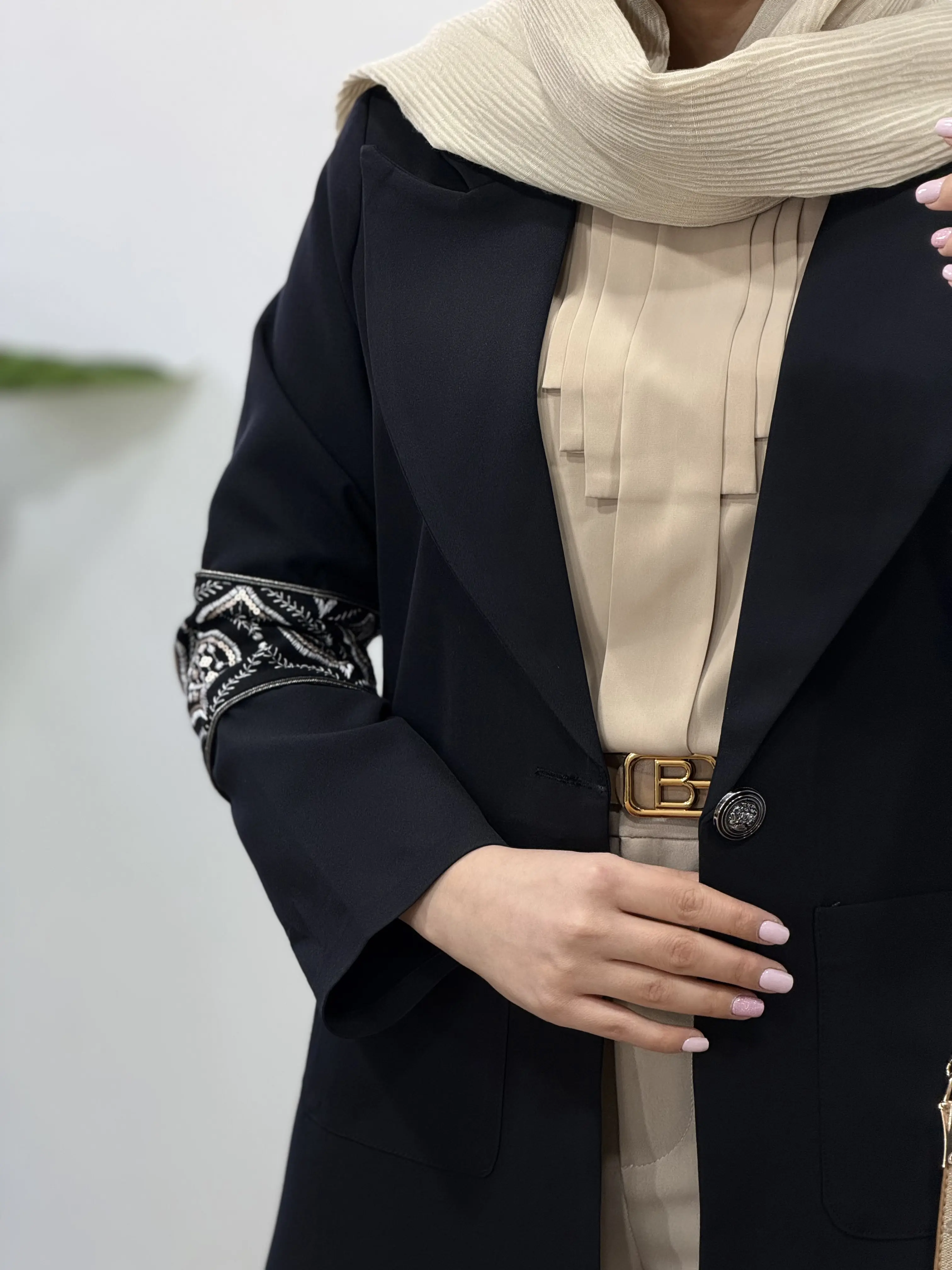 مانتو مجلسی سوزندوزی آیسو نگارین